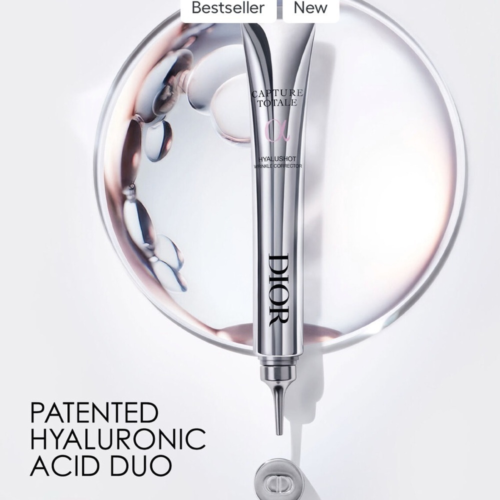 DIOR Capture Totale Hyalushot Wrinkle Corrector Hyaluronic Acid 0.5 oz 15ml NEW - Picture 2 of 6